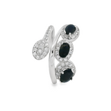 Anillo Piedra Natural con Circonias
