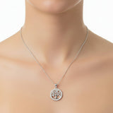 Collar de Árbol de la Vida de Circonia
