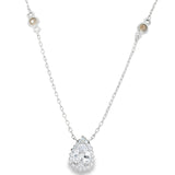 Collar de Gota de Ciconia con Círculos