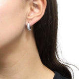 Arete de Bali de Plata