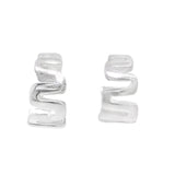 Arete Zig Zag de Plata