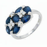 Anillo De Piedras Preciosas