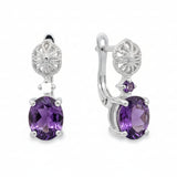 Arracada Sofía de Amatista