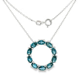 Collar Margarita De London Blue Topaz London Blue Topaz