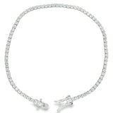 Pulsera Tenis Circonia Con Destello Infinito 17 CM