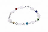Pulsera Ojo Turco Y Medalla San Benito