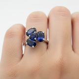 Anillo Zafiro Piedras Preciosas