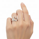 Anillo Corazón 7