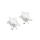 Aretes de Tortuga en Plata