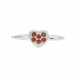Anillo de Corazón con Circonia 6
