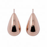 Aretes De Gota Plata Lisa