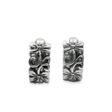 Arracada de Flores de Plata