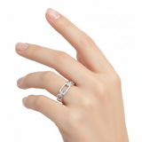 Anillo de Circonia Lazos 6