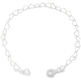 Pulsera Italiana De Corazones
