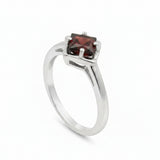 Anillo Piedra Natural Granate