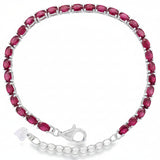 Pulsera Orquídea de Rubí