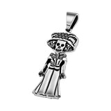 Dije De Catrina De Plata