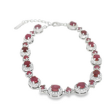 Pulsera de Piedras Preciosas Zafiro