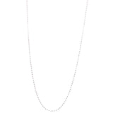Cadena De Bolitas Mini De Plata