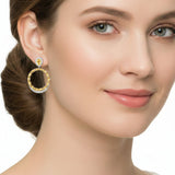 Arete Begonia de Citrina