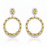 Arete Begonia de Citrina