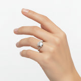 Anillo Solitario de Circonia 6