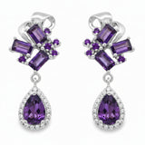 Arete Lavanda de Amatista