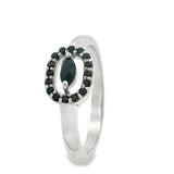 Anillo Con Piedras Preciosas Zafiro 8