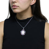 Medalla De Flor De La Virgen De Guadalupe