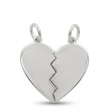 Dije De Corazón Con Plata