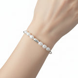 Pulsera de Plata con Perla
