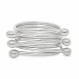 Anillo Geométrico de Plata 6