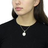 Guarda Pelo De Plata Liso Ovalado