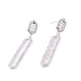 Aretes Largos De Exclamación