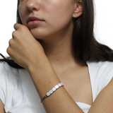 Pulsera Circonia de Cuadros