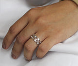 Anillo de Plata Circulos de Circonia 5