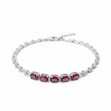 Pulsera Cicornias con Ovalos en Medio