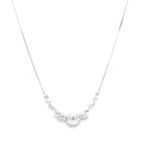 Collar con Bolitas de Plata