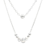 Collar con Esferas de Plata