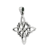 Dije de Plata de Nudo de Bruja