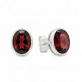 Arete Granate Ovalado