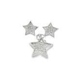 Aretes de Estrella de Circonias