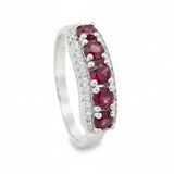 Anillo Camelia de Rubí