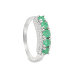 Anillo Camelia de Esmeralda Esmeralda / 7