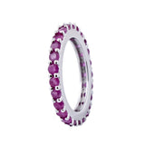 Anillo Churumbela De Plata Con Piedras Preciosas