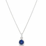 Collar Geranio de Zafiro