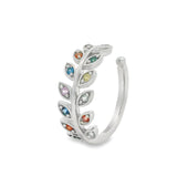 Anillo Pétalos Con Piedra Turmalina Turmalina / 6