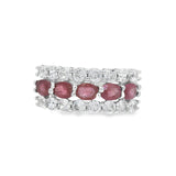 Anillo de Piedras Preciosas con Circonia Zafiro / 6