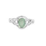 Anillo Solitario de Piedras Preciosas Zafiro / 6