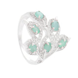 Anillo Pétalos de Piedras Preciosas con Circonia
